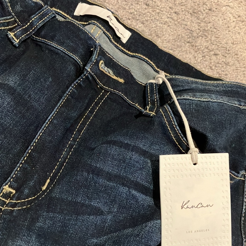 KanCan Flare Wide Leg Jeans Classic Style - Picture 4 of 12